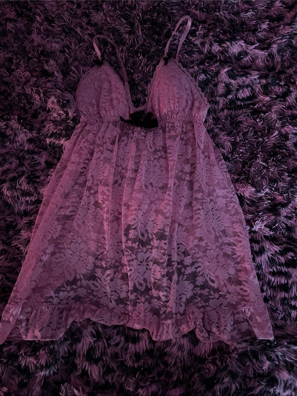 lace lingerie dress